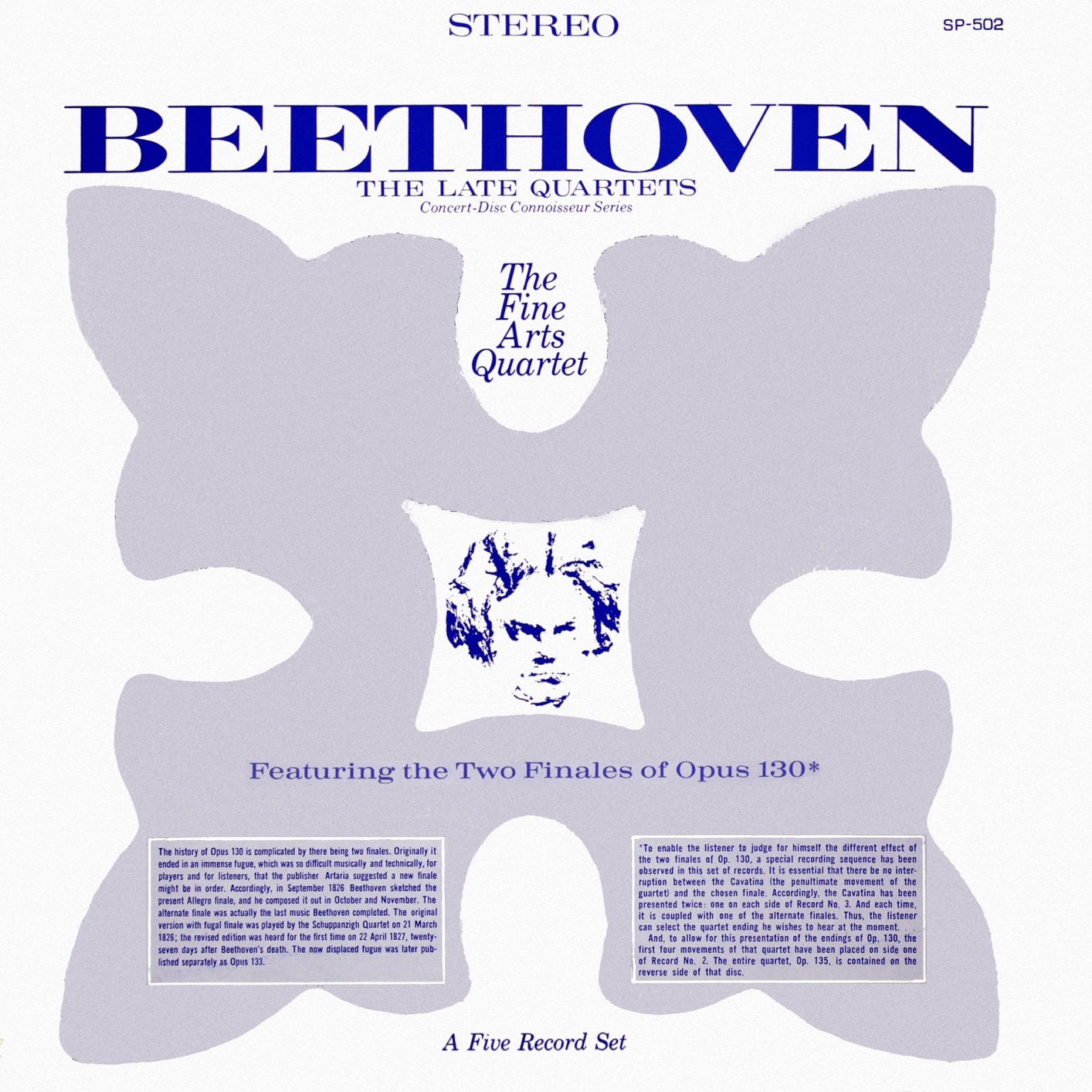 Cover Beethoven: The Late Quartets (Remastered from the Original Concert-Disc Master Tapes)