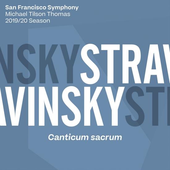 Cover Stravinsky: Canticum sacrum