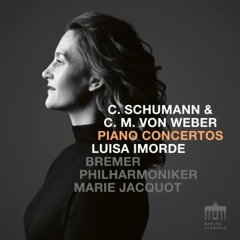 Cover C. Schumann & C. M. Weber: Piano Concertos