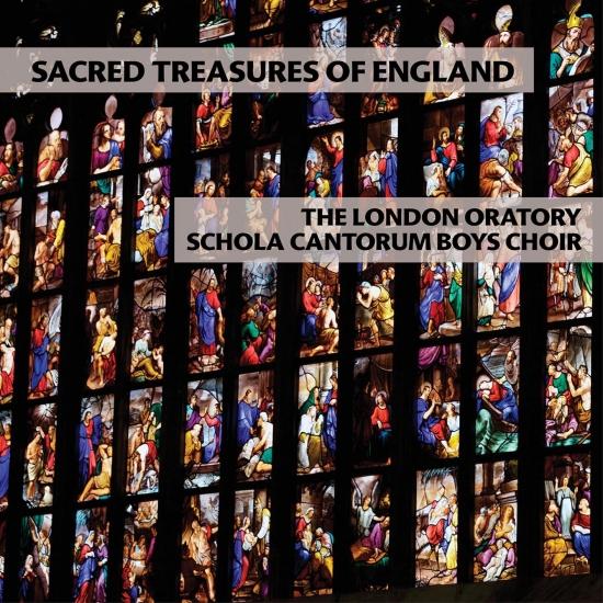 Cover Sacred Treasures of England