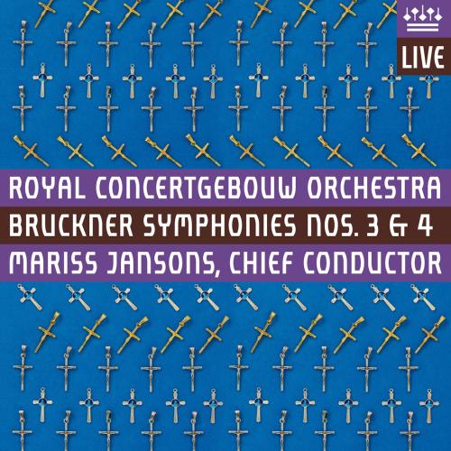 Cover Bruckner: Symphonies Nos. 3 & 4 (Live)