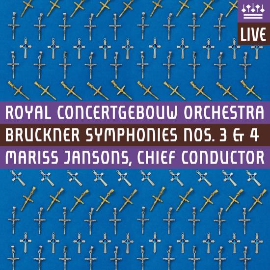 Cover Bruckner: Symphonies Nos. 3 & 4 (Live)