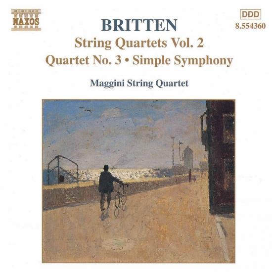 Cover Britten: String Quartets No. 3 / Simple Symphony