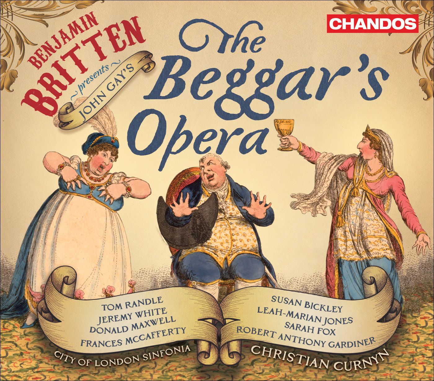 Cover Benjamin Britten: The Beggar's Opera