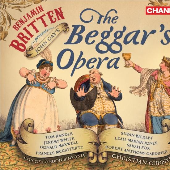 Cover Benjamin Britten: The Beggar's Opera