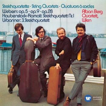 Cover Webern, Haubenstock-Ramati & Urbanner: String Quartets (Remastered)