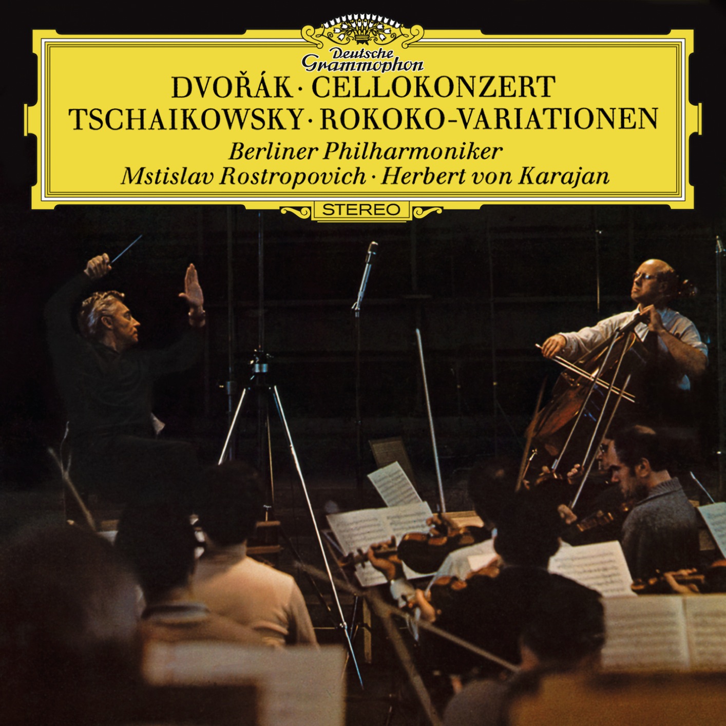 Cover Dvorák: Cello Concerto / Tchaikovsky: Variations On A Rococo Theme