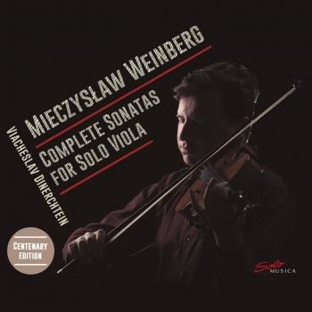 Cover Mieczyslaw Weinberg: Complete Sonatas for Solo Viola
