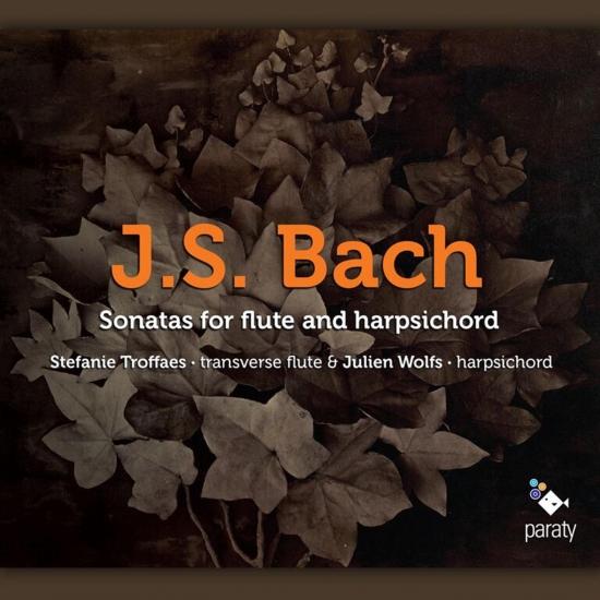 Cover J.S. Bach: Sonatas for Flute and Harpsichord