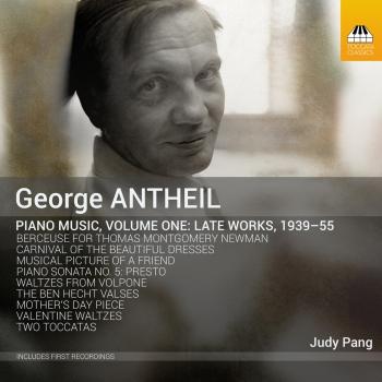 Cover Antheil: Piano Music, Vol. 1