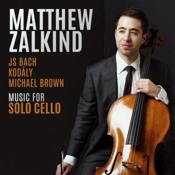 Cover JS Bach, Kodály, Michael Brown: Music for Solo Cello