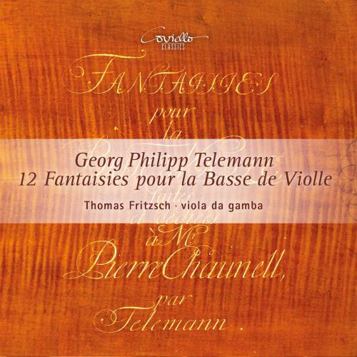 Cover Georg Philipp Telemann: 12 Fantaisies pour la Basse de Viole