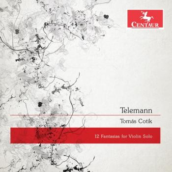 Cover Telemann: 12 Fantasias for Solo Violin, TWV 40:14-25