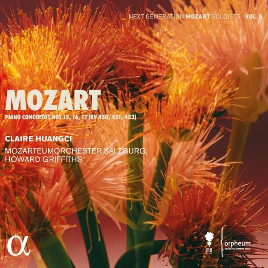 Cover Mozart: Piano Concertos Nos 15, 16, 17 (KV 450, 451, 453)