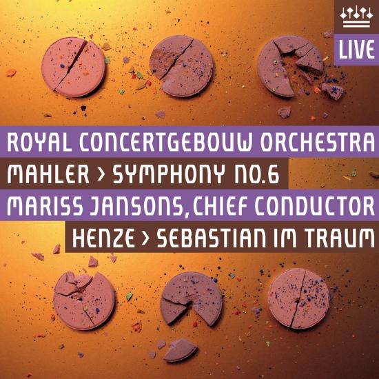 Cover Mahler: Symphony No. 6 / Henze: Sebastian im Traum (Live)