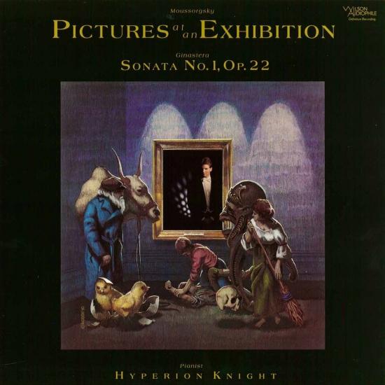 Cover Mussorgsky: Pictures at an Exhibition / Ginastera: Piano Sonata No. 1, Op. 22