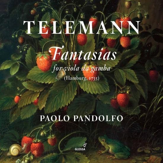 Cover Telemann: Fantasias for Viola da gamba