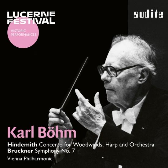 Cover Karl Böhm conducts Hindemith & Bruckner (Live, Remastered)