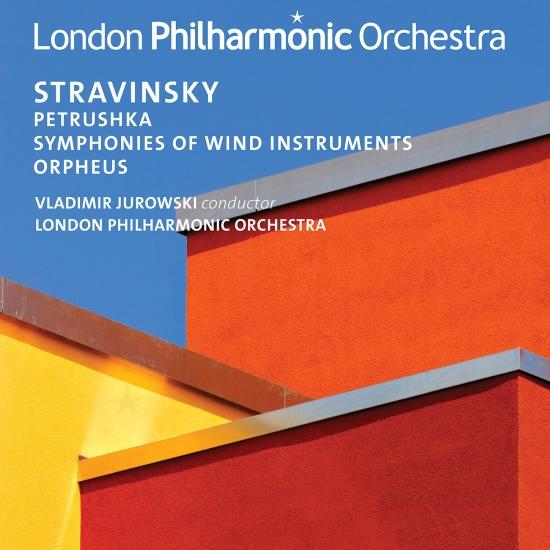 Cover Stravinsky: Petrushka, Symphonies of Wind Instruments & Orpheus