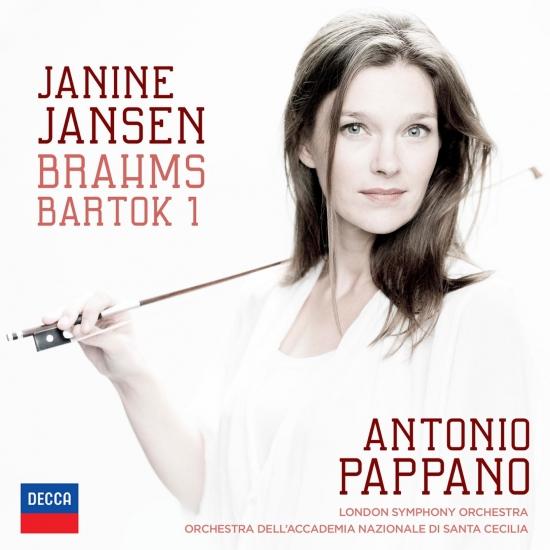 Cover Brahms: Violin Concerto; Bartók: Violin Concerto No.1
