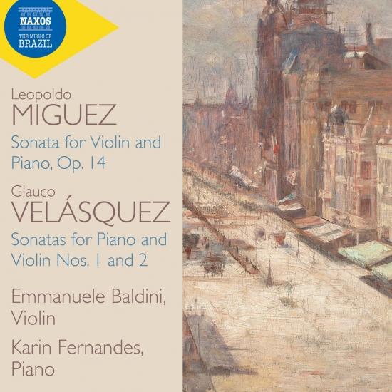Cover Velásquez & Miguez: Violin Sonatas