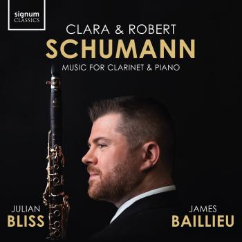 Cover Clara & Robert Schumann: Music for Clarinet and Piano