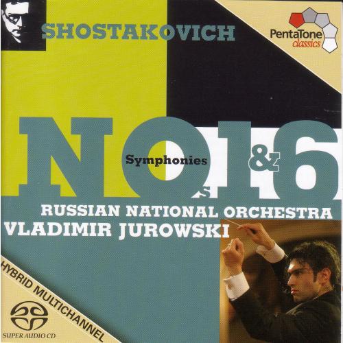 Cover Shostakovich: Symphonies Nos. 1 and 6