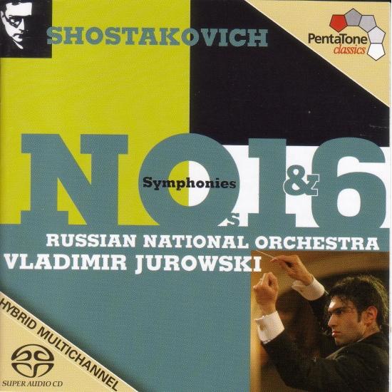 Cover Shostakovich: Symphonies Nos. 1 and 6