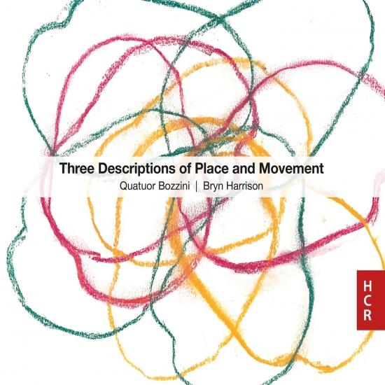 Cover Bryn Harrison: Three Descriptions of Place and Movement