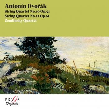 Cover Antonín Dvořák String Quartets Nos. 10 & 11