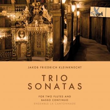 Cover Jakob Friedrich Kleinknecht: Trio Sonatas