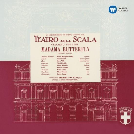 Cover Puccini: Madama Butterfly (1955 - Karajan) - Callas Remastered