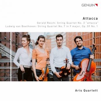 Cover Gerald Resch: String Quartet No. 3 - Beethoven: String Quartet No. 7, Op. 59 No. 1