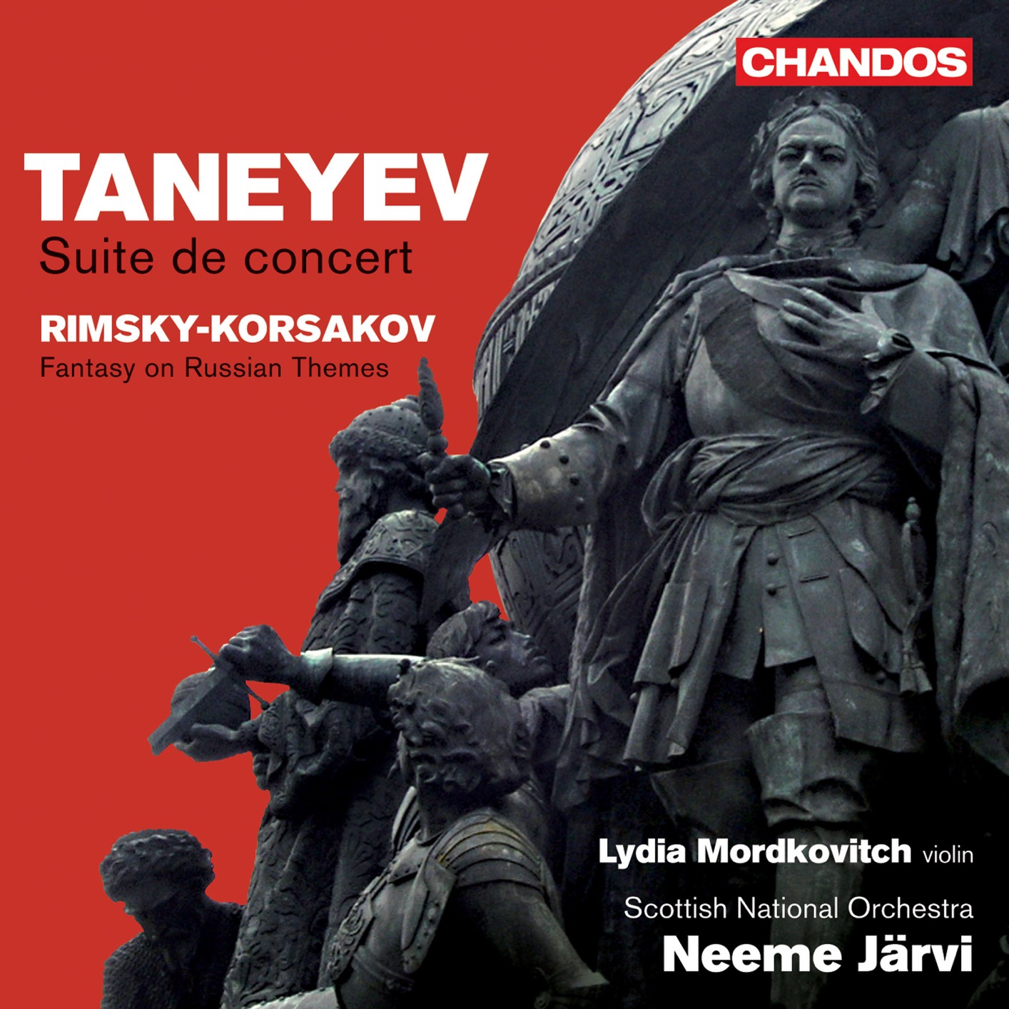 Cover Taneyev: Suite de Concert & Rimsky-Korsakov: Fantasy on Russian Themes