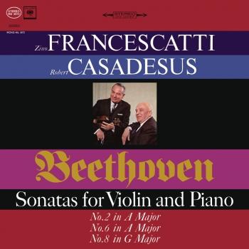 Cover Beethoven: Violin Sonatas 2, 6 & 8 (Remastered)