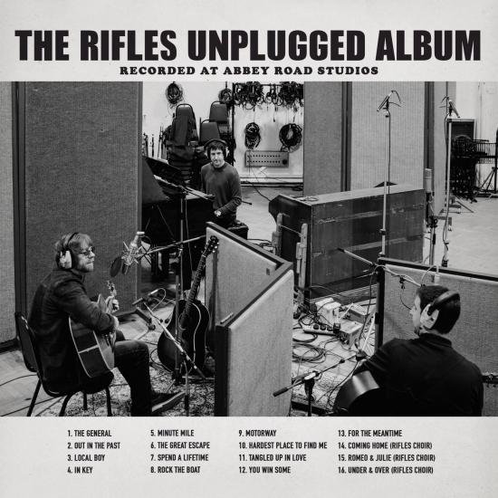 Cover The Rifles Unplugged Album: Recorded at Abbey Road Studios