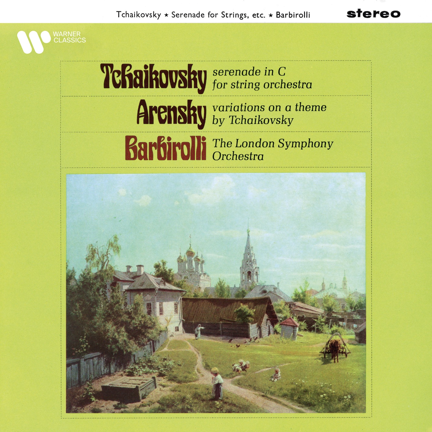 Cover Tchaikovsky: Serenade, Op. 48 - Arensky: Variations on a Theme of Tchaikovsky, Op. 35a (Remastered)