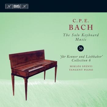 Cover C.P.E. Bach: The Solo Keyboard Music, Vol. 36
