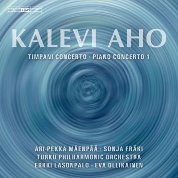 Cover Kalevi Aho: Timpani & Piano Concertos