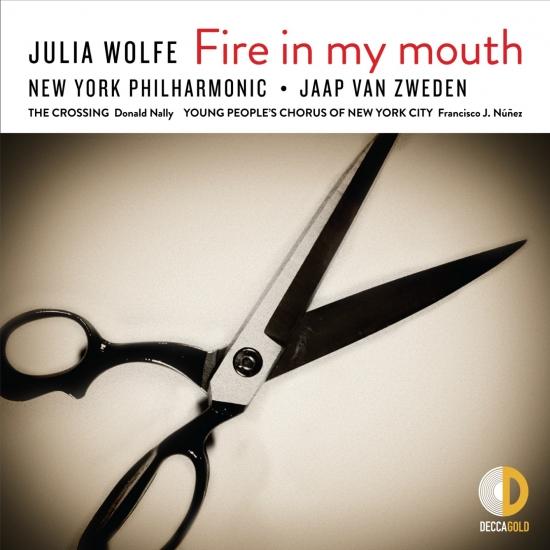 Cover Julia Wolfe: Fire in my mouth