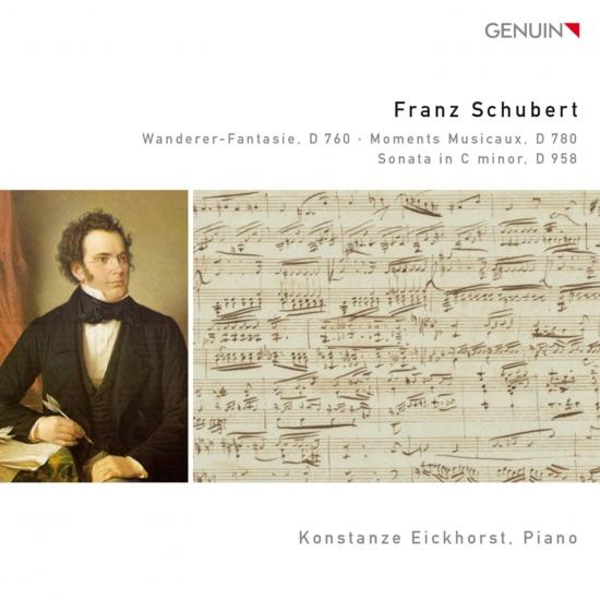 Cover Schubert: Wanderer-Fantasie, D 760 - Moments Musicaux, D 780 - Sonata in C minor, D 958