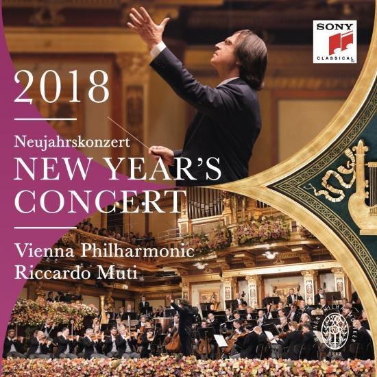 Cover New Year's Concert 2018 / Neujahrskonzert 2018 / Concert du Nouvel An 2018