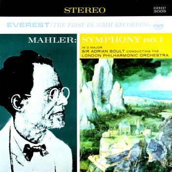 Cover Mahler: Symphony No. 1 in D Major 'Titan' (Transferred from the Original Everest Records Master Tapes)