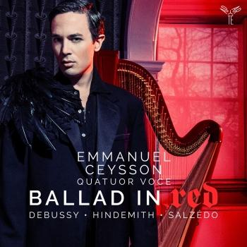 Cover Debussy, Hindmith & Salzedo: Ballad in Red