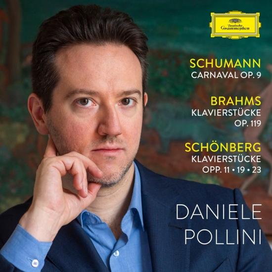 Cover Schumann: Carnaval - Brahms: Klavierstücke op. 119 - Schoenberg: Klavierstücke opp. 11, 19, 23