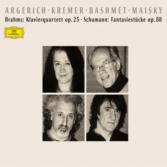 Cover Brahms: Klavierquartett, Op.25 / Schumann: Fantasiestücke, Op.88