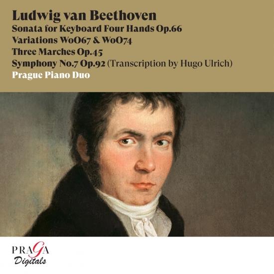 Cover Ludwig van Beethoven: Works for Piano Duet