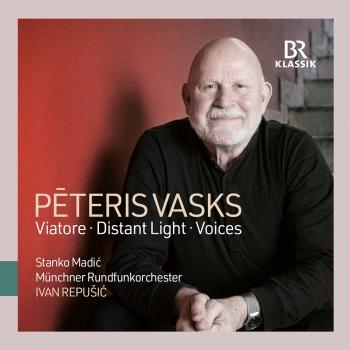 Cover Pēteris Vasks: Viatore, Violin Concerto 'Distant Light' & Symphony No. 1 'Voices'