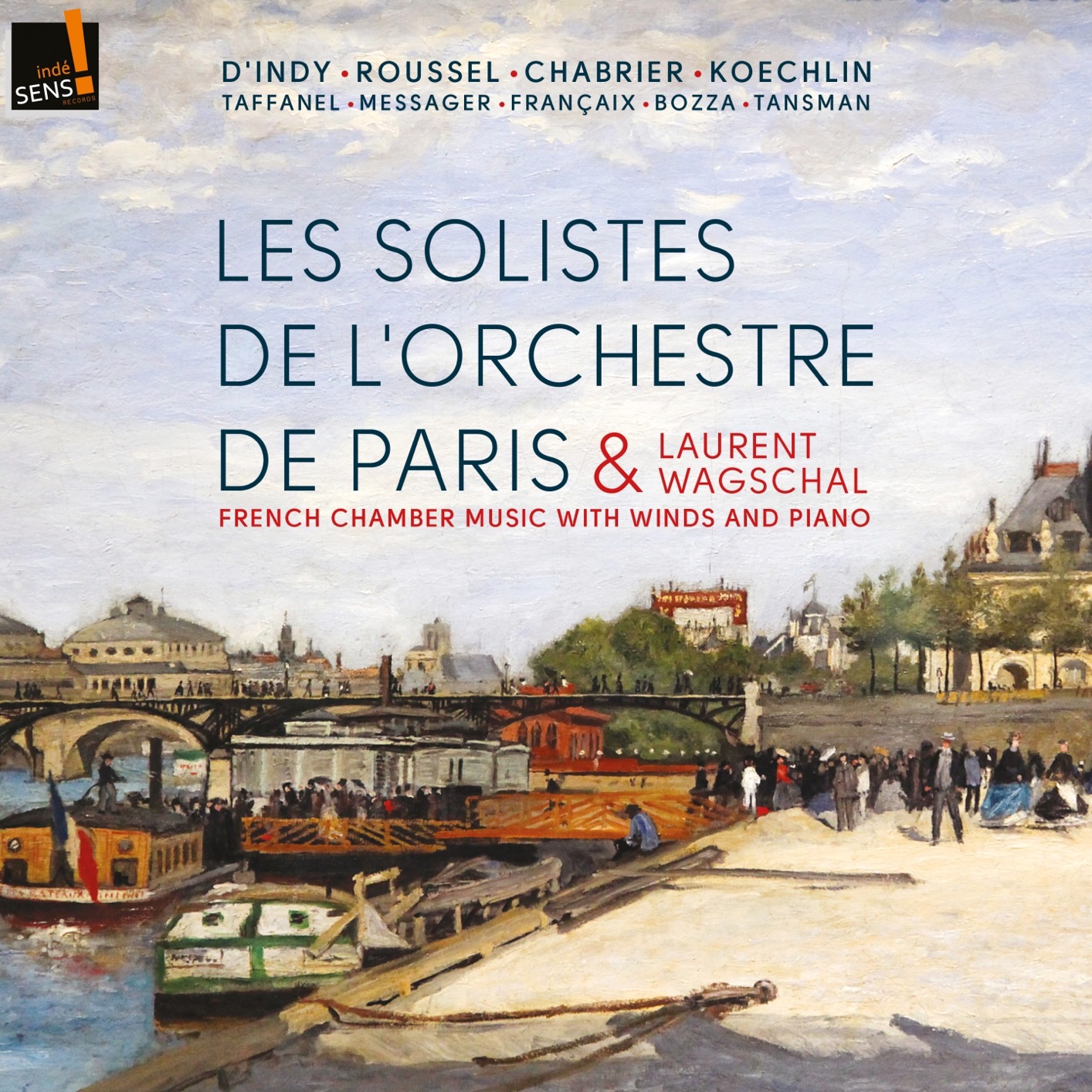 Cover French Chamber Music with Winds and Piano