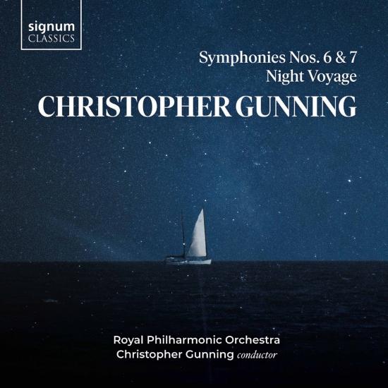 Cover Christopher Gunning: Symphonies 6 & 7, Night Voyage
